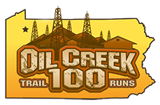 Oil Creek 100 Trail Runs Logo